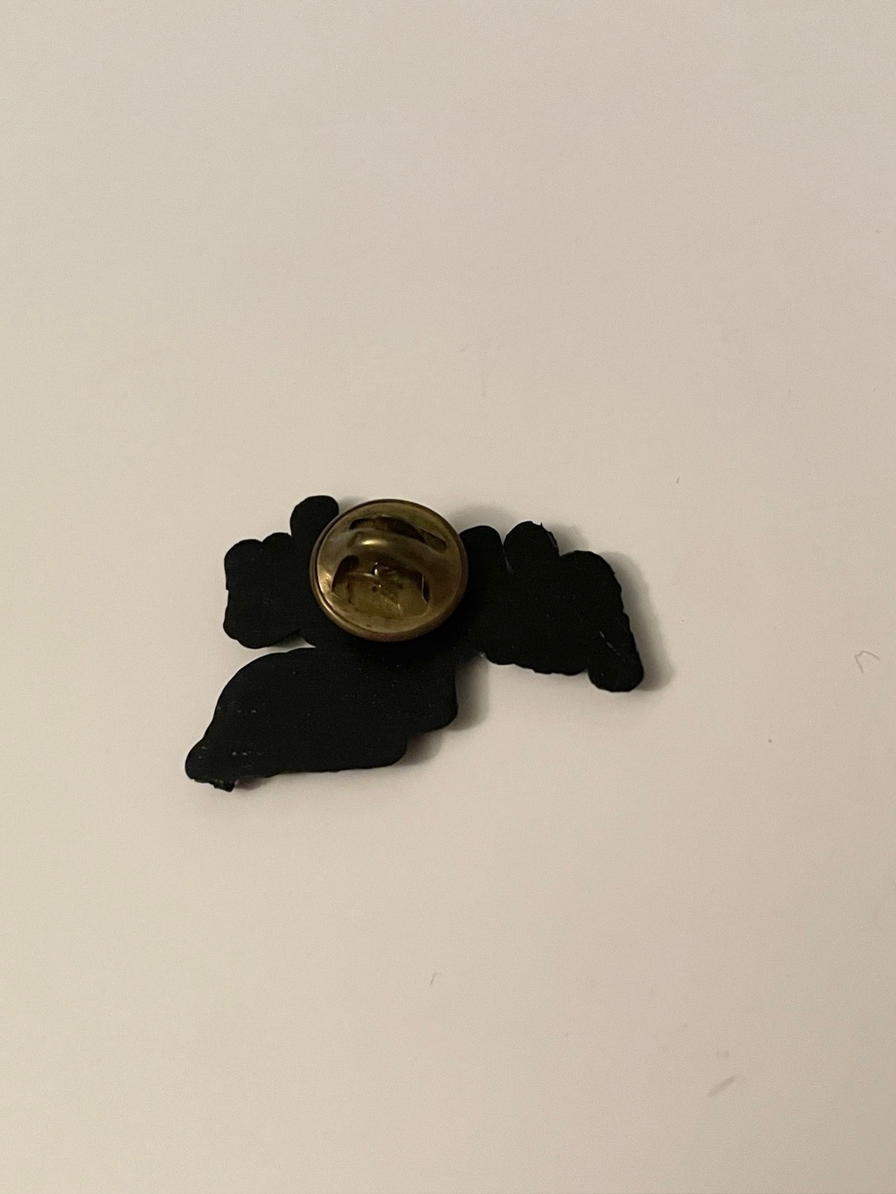 Vintage Nebraska State Map Script Hard Plastic Lapel Pin - Picture 5 of 11